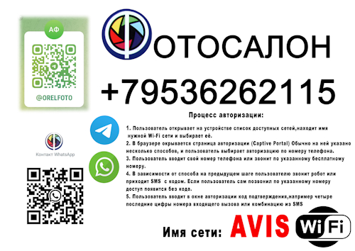 QR,код,ватсапп,телеграмм,wi-fi